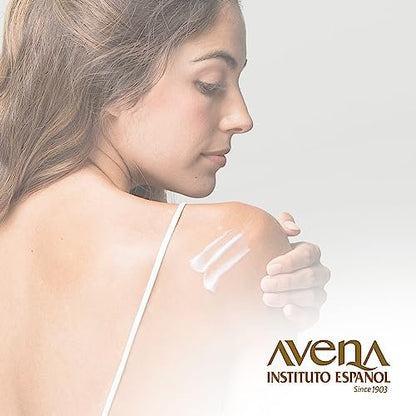 Avena Instituto Espanol Moisturizing Cream for Hand & Body, Revitalizes and Protects Skin, 6.8 Fl Oz (Pack of 2)