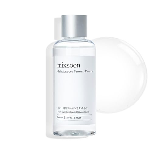 Mixsoon Galactomyces Ferment Essence - Deep Moisture & Tone Clarifying Essence for Glass Skin, Vegan, 3.38 fl oz Avelisse