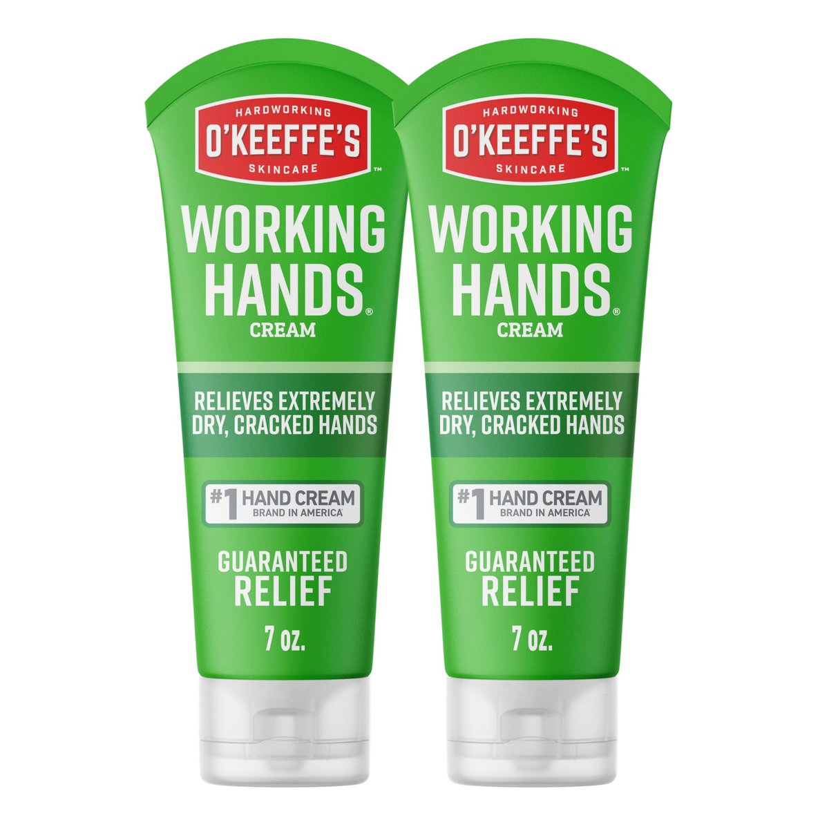 O'Keeffe's Working Hands Hand Cream for Extreme Dryness - 7 oz Tube (2 Pack) - Repairing Skincare for Cracked, Dry Hands - görsel 2