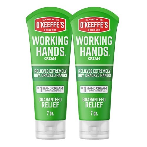 O'Keeffe's Working Hands Hand Cream for Extreme Dryness - 7 oz Tube (2 Pack) - Repairing Skincare for Cracked, Dry Hands - görsel 1