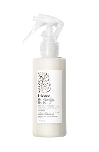 Briogeo Be Gentle, Be Kind Aloe + Oat Milk Ultra Soothing Detangling Spray - Fragrance-Free Leave-In for Sensitive Scalp & Hair, Silicone-Free, Vegan & Cruelty-Free, 6 fl oz Avelisse