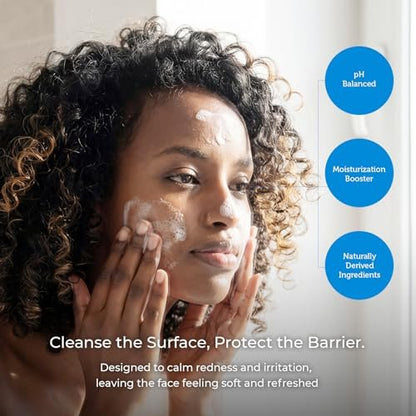 Ceramedx Gentle Foaming Facial Cleanser with Natural Ceramides for Dry, Sensitive Skin, Cruelty Free, Vegan & Fragrance Free, 8 fl oz Avelisse