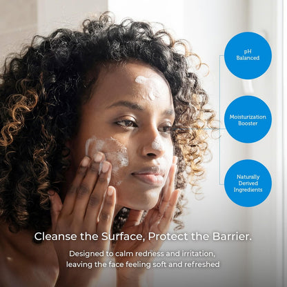Ceramedx Gentle Foaming Facial Cleanser with Natural Ceramides for Dry, Sensitive Skin, Cruelty Free, Vegan & Fragrance Free, 8 fl oz Avelisse