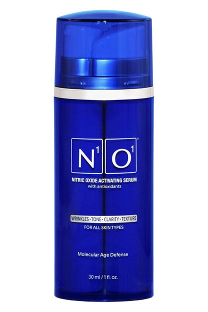 N1O1 Nitric Oxide Activating Serum with Antioxidants – Hydrating Face Serum, Decreases Wrinkles, Pore Minimizer, Improves Skin Texture, Helps Dark Spots, 1 Fl Oz (30ml) Avelisse