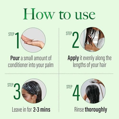 KESH KING Anti-Hairfall Conditioner with 21 Natural Herbs & Aloe Vera - Frizz Control & Moisturizing Conditioner for Nourished Hair, 6.76 Fl Oz