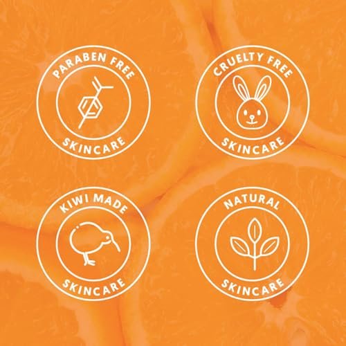By Nature Vitamin C + Collagen Face Cream Cleanser - Daily Makeup Remover and Facial Wash from New Zealand (7 Oz) - görsel 14