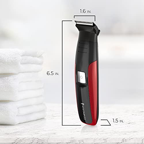 Remington All-in-one + Body Multigroomer 5000 - 10 Piece Stainless Steel Trimmer Set for Men Avelisse