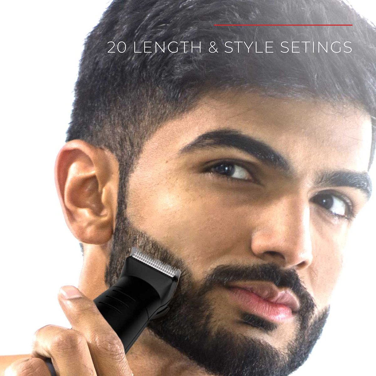 Remington All-in-one + Body Multigroomer 5000 - 10 Piece Stainless Steel Trimmer Set for Men Avelisse