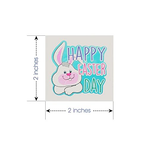 144 Pack Easter Temporary Tattoos for Kids – Fun Egg Fillers & Basket Stuffers by ArtCreativity - görsel 8