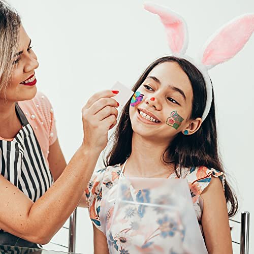 144 Pack Easter Temporary Tattoos for Kids – Fun Egg Fillers & Basket Stuffers by ArtCreativity - görsel 12