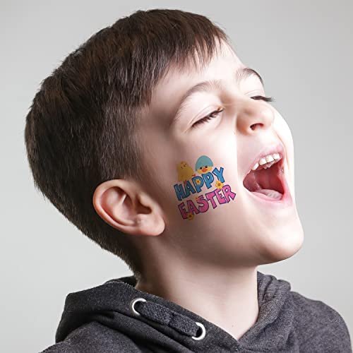 144 Pack Easter Temporary Tattoos for Kids – Fun Egg Fillers & Basket Stuffers by ArtCreativity - görsel 14