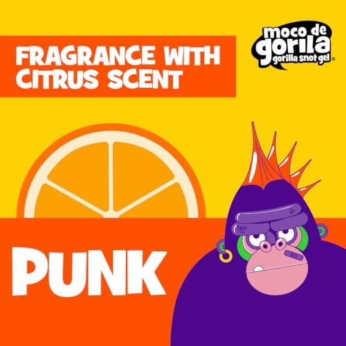 Moco de Gorila Punk Hair Styling Gel - Long-Lasting High Fixation, Reactivatable, 3-Pack of 9.52 oz Each (3 Jars) - görsel 6
