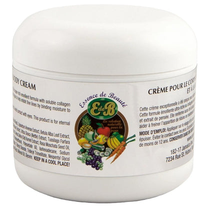 Essence de Beaute Collagen + Vitamin E Face & Body Cream – 4 oz Daily Moisturizer Avelisse