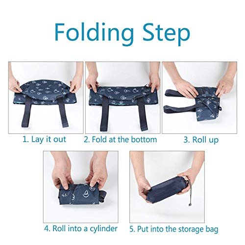 Collapsible Foot Soaking Bucket - Portable Travel Foot Bath Tub for Pedicure, Camping, and Home Use - Navy Blue - görsel 12