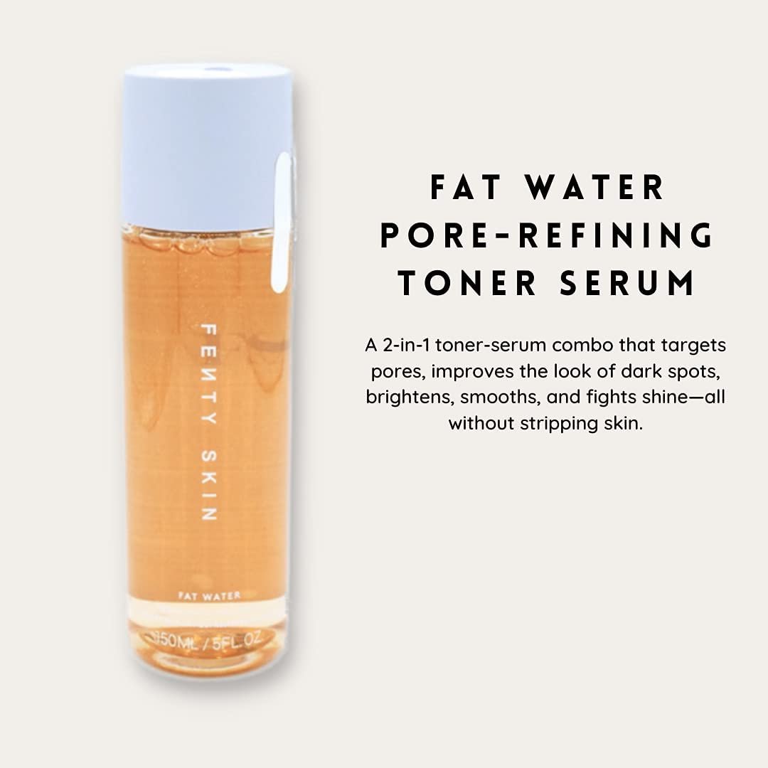 Fenty Skin Fat Water Pore Refining Toner Serum – 5 Fl Oz Avelisse