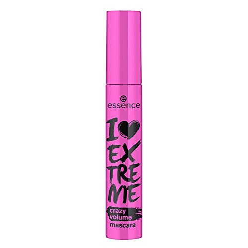 essence I Love Extreme Crazy Volume Mascara - Pack of 3 - Vegan & Cruelty Free, Paraben-Free, Extreme Black Avelisse