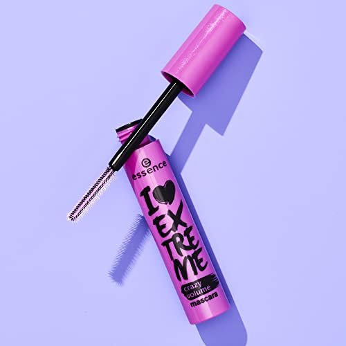 essence I Love Extreme Crazy Volume Mascara - Pack of 3 - Vegan & Cruelty Free, Paraben-Free, Extreme Black Avelisse