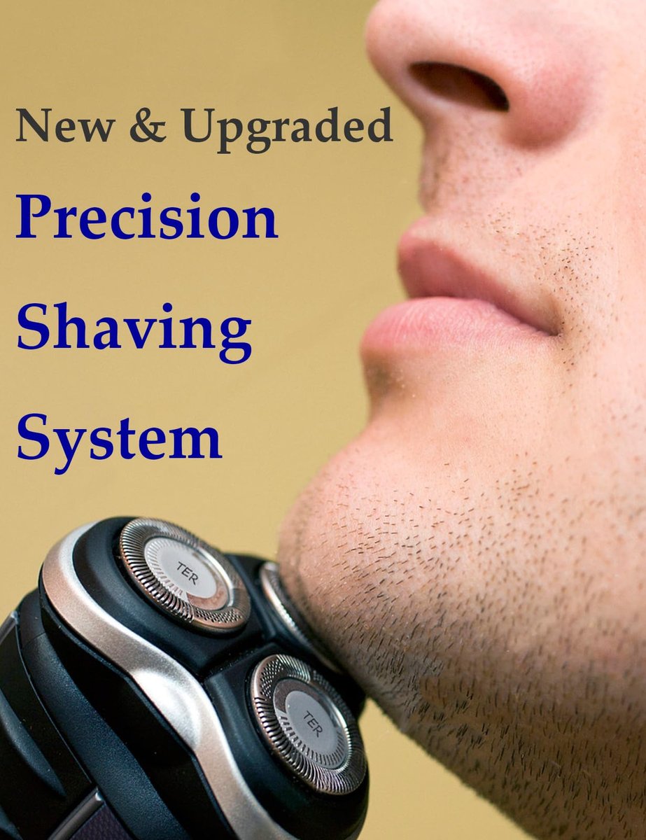 TERMATION HQ8 Replacement Heads for Philips Norelco Shavers, 6-Pack – Upgraded OEM Compatible Avelisse