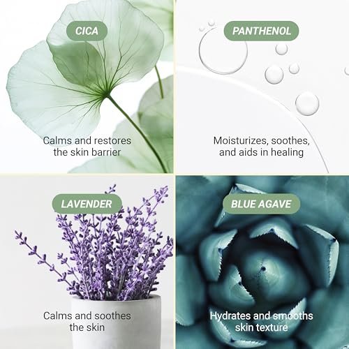 Meebak Cica Cleansing Water Pads - Korean Micellar Makeup Remover Wipes for Sensitive Skin, 80 Count - Hydrating & Calming Exfoliating Toner Pads for Glass Skin - görsel 11
