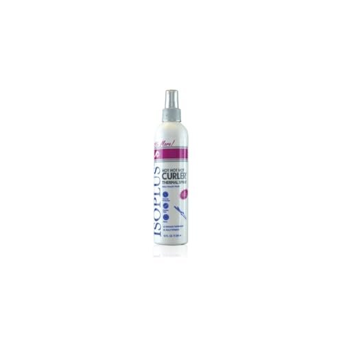 Isoplus Hot Hot Hot Thermal Curler - 10 oz (Pack of 2) - Ceramic Heat Protection Spray Avelisse