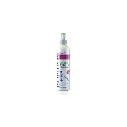 Isoplus Hot Hot Hot Thermal Curler - 10 oz (Pack of 2) - Ceramic Heat Protection Spray Avelisse