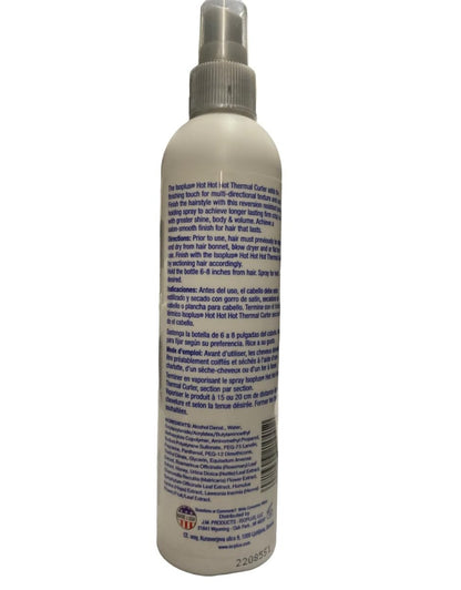 Isoplus Hot Hot Hot Thermal Curler - 10 oz (Pack of 2) - Ceramic Heat Protection Spray Avelisse