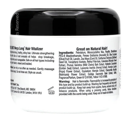 Doo Gro Medicated Hair Vitalizer Mega Long - 4 oz Hair Regrowth Treatment for Men and Women