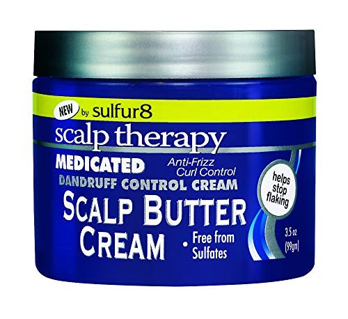 Sulfur-8 Scalp Therapy Scalp Butter - 3.5 oz (Pack of 1) for Dry, Itchy Scalp Avelisse
