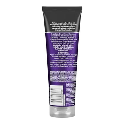 John Frieda Frizz Ease Dream Curls Shampoo - Sulfate Free Curly Hair Shampoo with Curl Enhancing Technology, 8.45 fl oz Avelisse