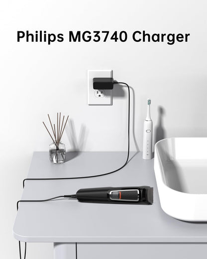 VHBW 4.3V 70mA Charger Cord for Philips Norelco MG3740 & QP2520 – 6FT Replacement Charging Cable