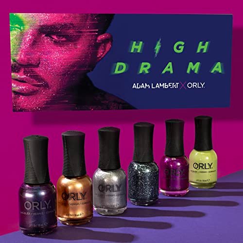 Orly x Adam Lambert 'High Drama' Nail Polish - In the Moonlight (0.6 fl oz) - görsel 6