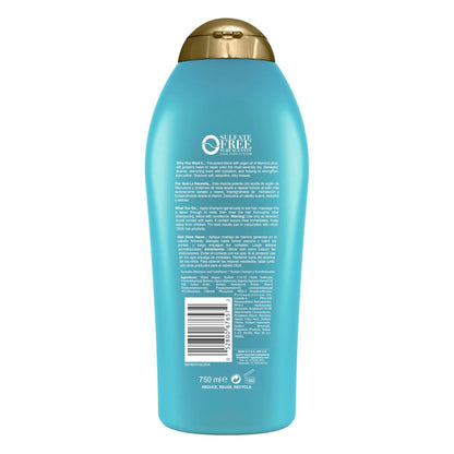 OGX Extra Strength Hydrate & Repair + Argan Oil of Morocco Shampoo for Dry, Damaged Hair - Paraben-Free, Sulfate-Free Surfactants, 25.4 Fl Oz Avelisse