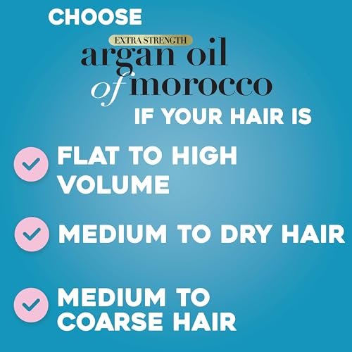 OGX Extra Strength Hydrate & Repair Argan Oil of Morocco Conditioner for Dry, Damaged Hair, 25.4 Fl Oz Avelisse