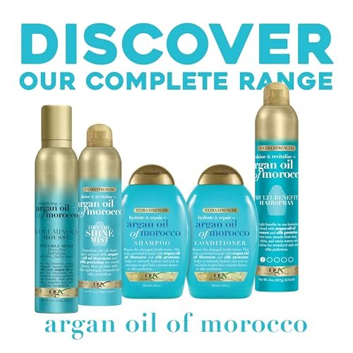 OGX Extra Strength Hydrate & Repair Argan Oil of Morocco Conditioner for Dry, Damaged Hair, 25.4 Fl Oz Avelisse