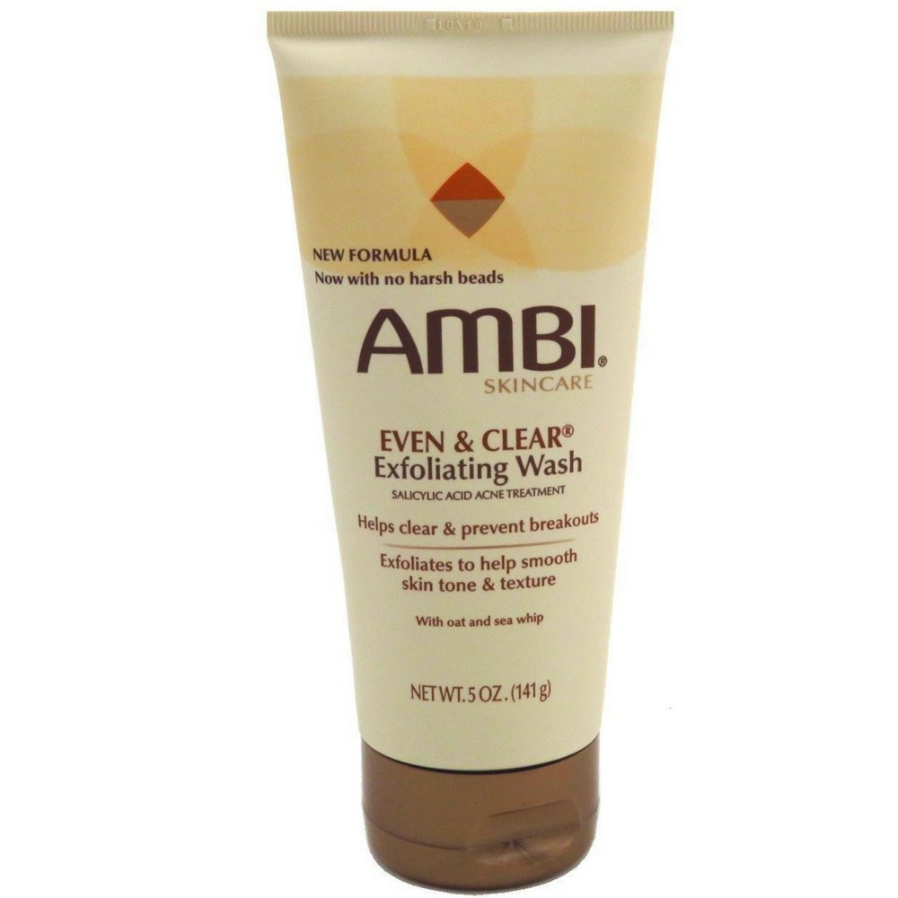 Ambi Even & Clear Exfoliating Wash – 5 oz (Pack of 2) for Even Skin Tone - görsel 1