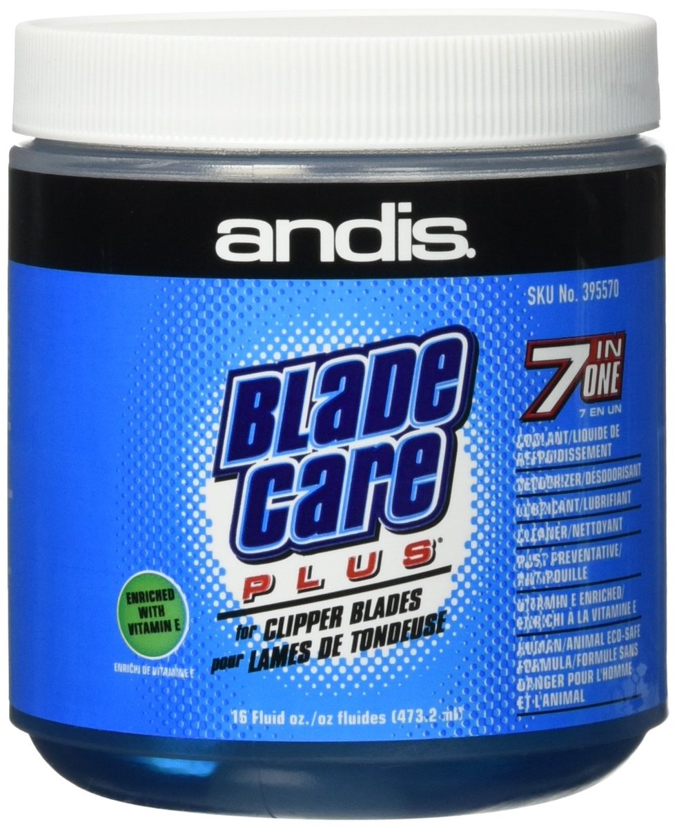 Andis Blade Care Plus Jar – 60 Count Clipper Blade Cleaning & Lubricating Pads Avelisse