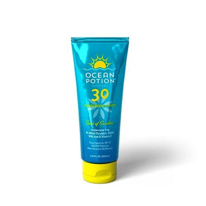 Ocean Potion SPF 30 Sunscreen Body Lotion – – Water-Resistant Formula: Stays effective for up to 80 minutes in – Image 2