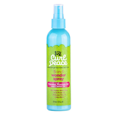 Just For Me Curl Peace 5N1 Wonder Spray (Pack of 4) - 8 Fl Oz Each Avelisse