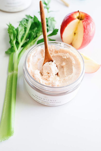 Innersense Organic Beauty True Enlightenment Scalp Scrub - Natural, Cruelty-Free Clean Haircare (6.7 oz) Avelisse
