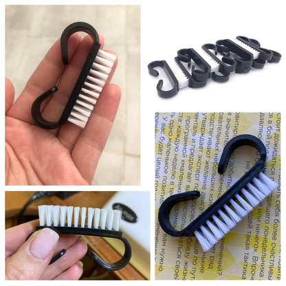 20-Pack Nail Cleaning Brushes with Black – Travelers looking for a portable hygiene tool. – Image 9