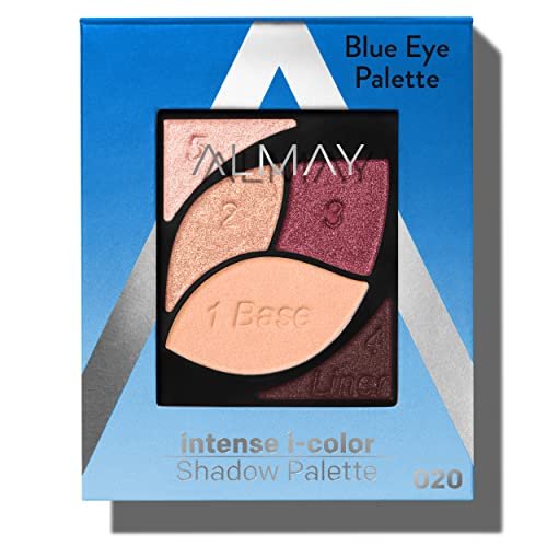 Almay Eyeshadow Palette for Blue Eyes – Longlasting, Hypoallergenic Eye Makeup with Vitamin E - görsel 1