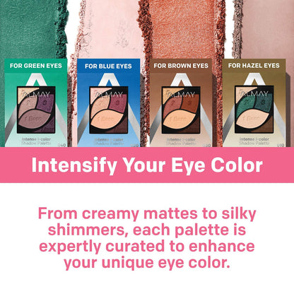 Almay Eyeshadow Palette for Blue Eyes – Longlasting, Hypoallergenic Eye Makeup with Vitamin E