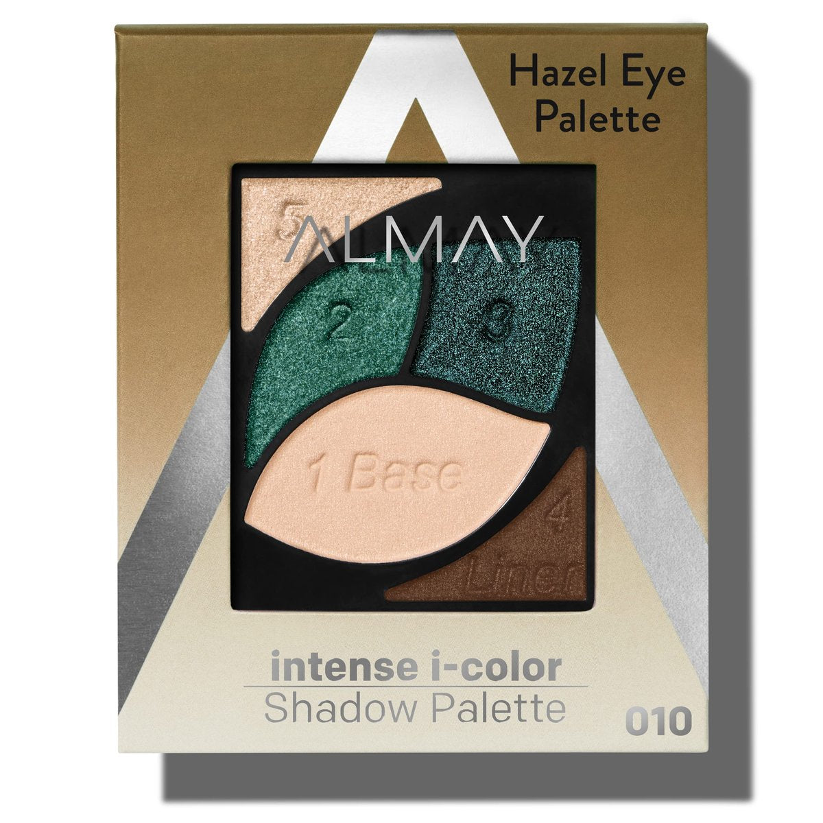 Almay Eyeshadow Palette - Longlasting Eye Makeup for Hazel Eyes, Hypoallergenic & Primer Enriched with Vitamin E, 0.1 oz - görsel 2