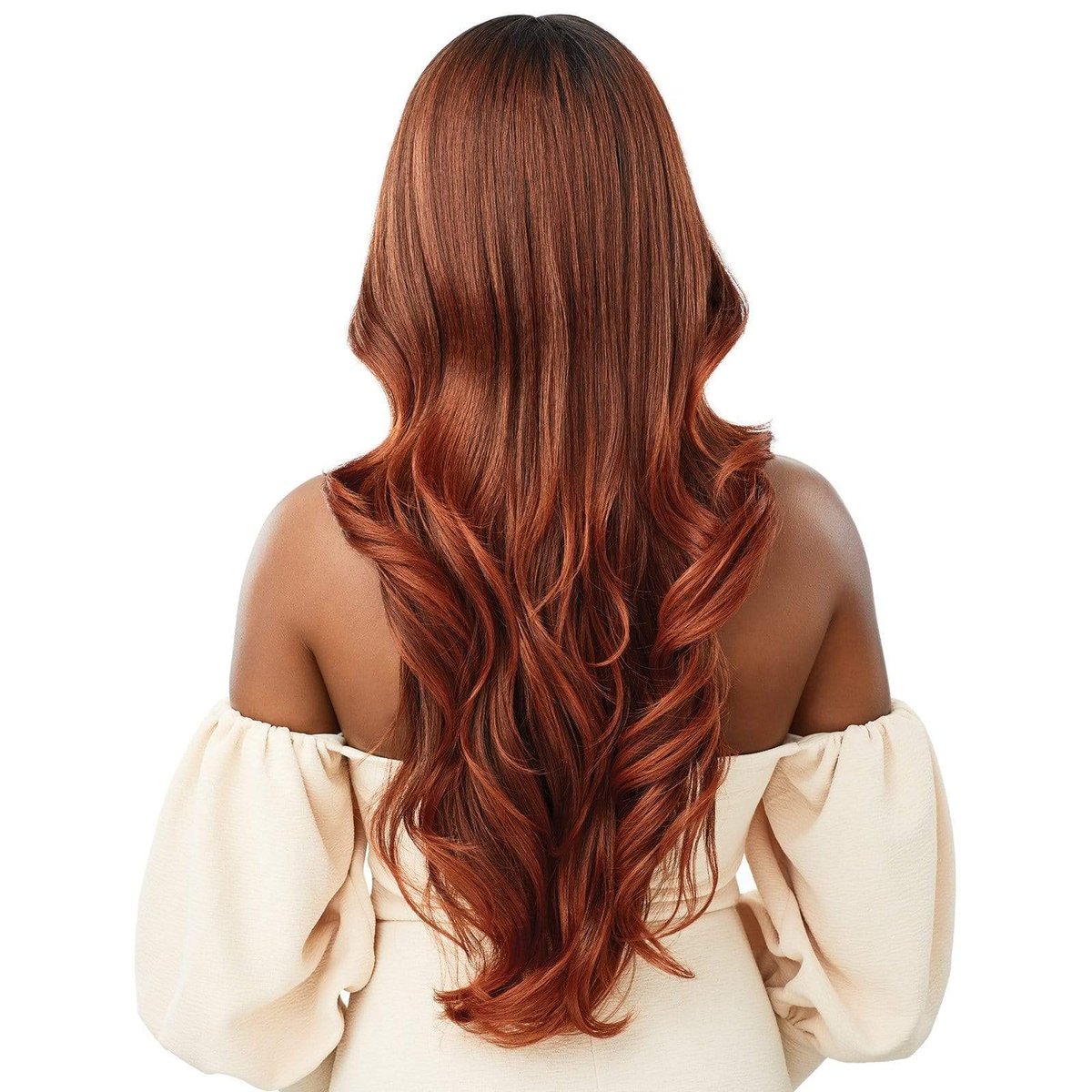 Outre Melted Hairline Lace Front Wig - HD Transparent Lace Seraphine in Off Black 1B Avelisse