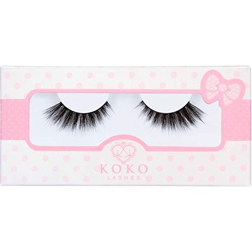 KoKo Lashes "Tease" - Dramatic False Eyelashes, 1 Pair - görsel 2