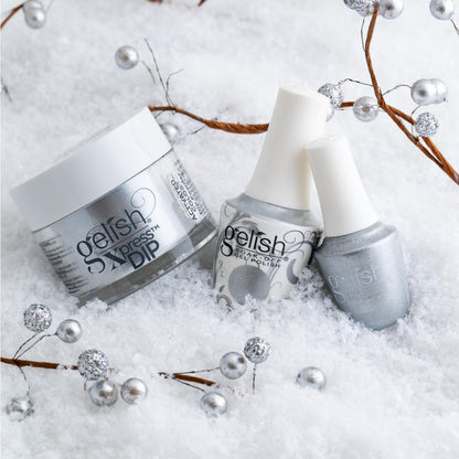 Gelish Soak-Off Gel Polish – 15mL TPO-Free, Long-Lasting, Vibrant Color, Professional Quality, High Shine, Chip-Resistant (Liquid Frost)