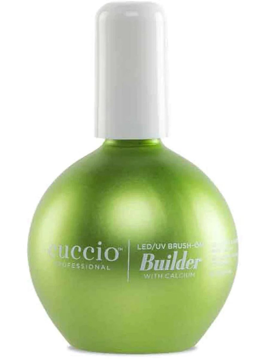 Cuccio Pro LED-UV Brush-On Builder Gel with Calcium - Nude, 2.5 oz Avelisse