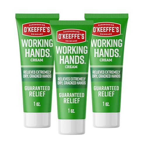 O'Keeffe's Working Hands Hand Cream for Extreme Dryness - 1 oz Tube (3 Pack) - Repairing Skincare for Cracked, Dry Hands - görsel 2