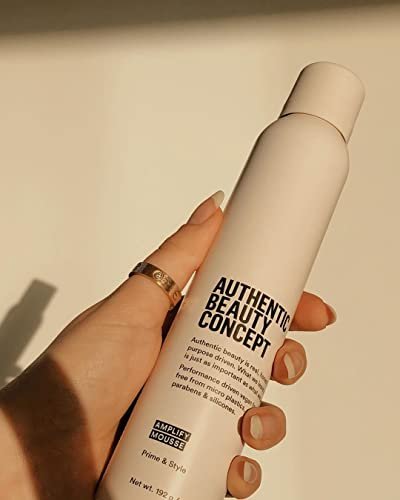 Authentic Beauty Concept Amplify Mousse - Volumizing Styling Mousse with Medium Hold, Heat Protection, Vegan & Cruelty-Free, Silicone-Free, 6.7 oz Avelisse