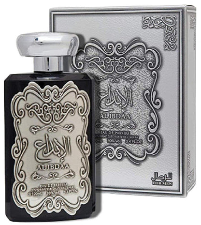 Ard Al Zaafaran Al Ibdaa Silver Eau de Parfum Spray for Men, 3.4 oz